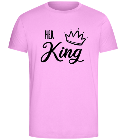 I'm Her King Design - Comfort Unisex T-Shirt_CANDY PINK_front