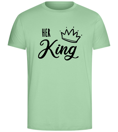 I'm Her King Design - Comfort Unisex T-Shirt_ICE GREEN_front