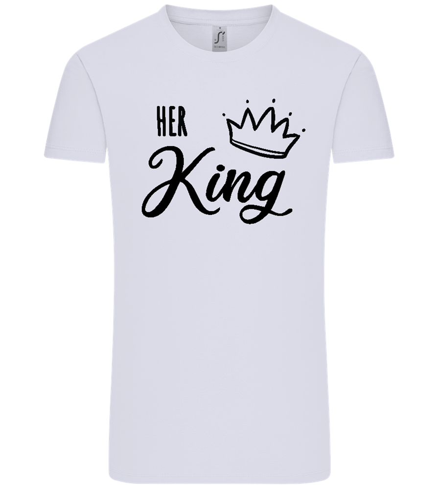 I'm Her King Design - Comfort Unisex T-Shirt_LILAK_front