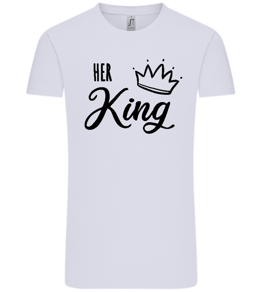 I'm Her King Design - Comfort Unisex T-Shirt_LILAK_front