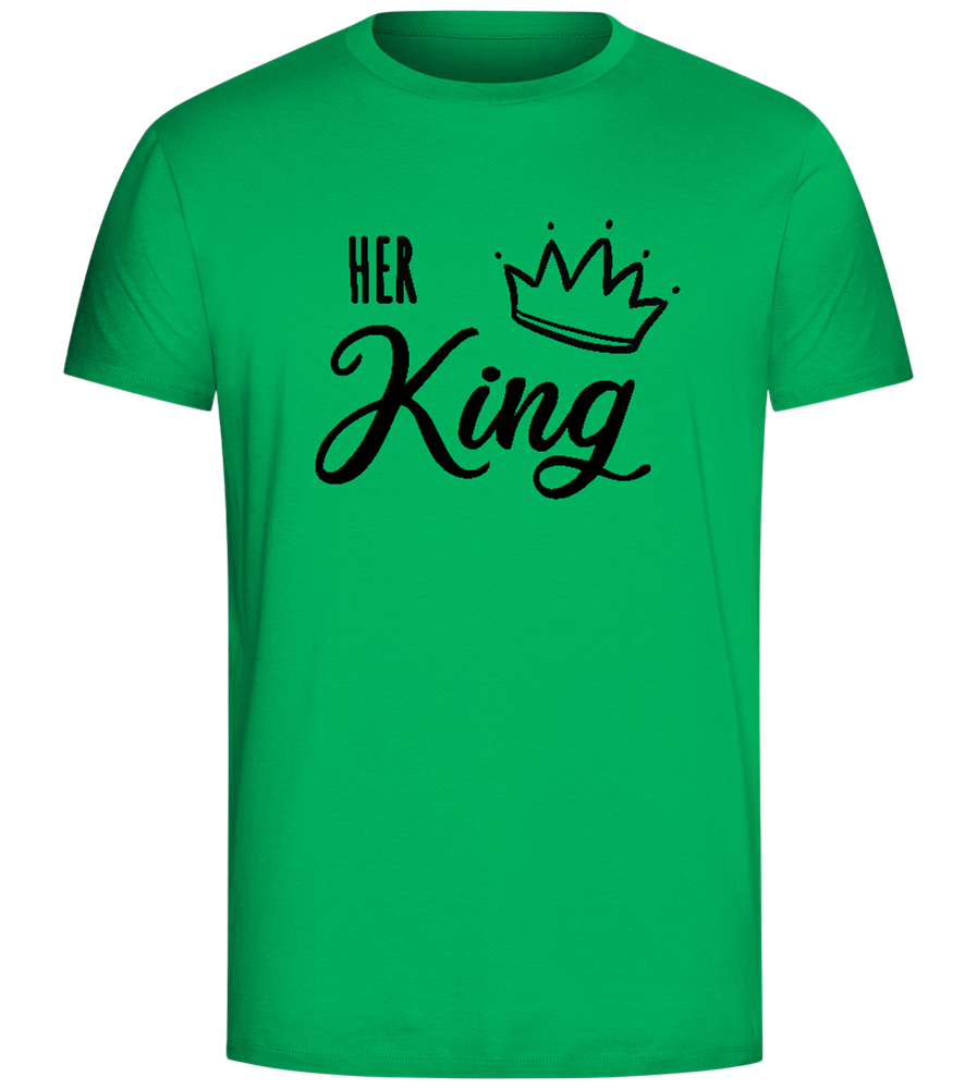 I'm Her King Design - Comfort Unisex T-Shirt_SPRING GREEN_front