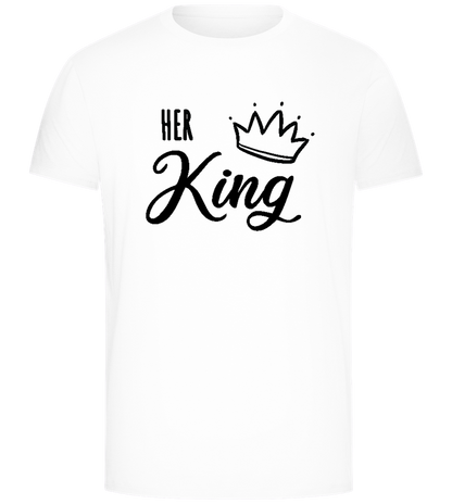 I'm Her King Design - Comfort Unisex T-Shirt_WHITE_front