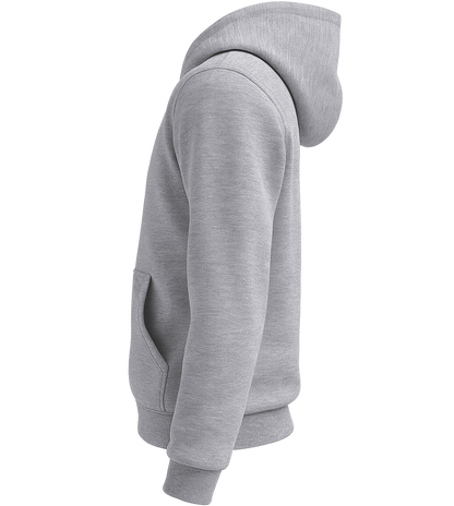 Premium unisex zip hoodie_GREY MELANGE_left