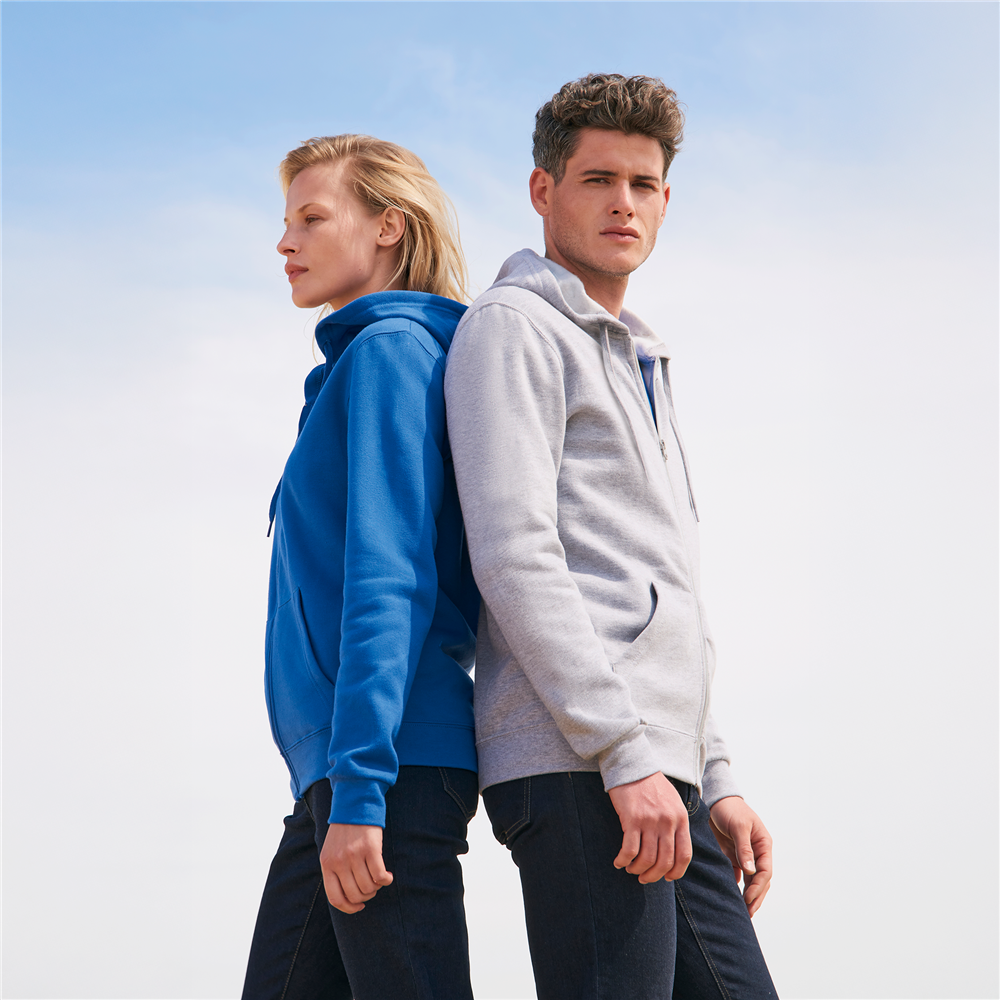 Premium unisex zip hoodie_FRENCH NAVY_DETAILEDIMAGE_back_1