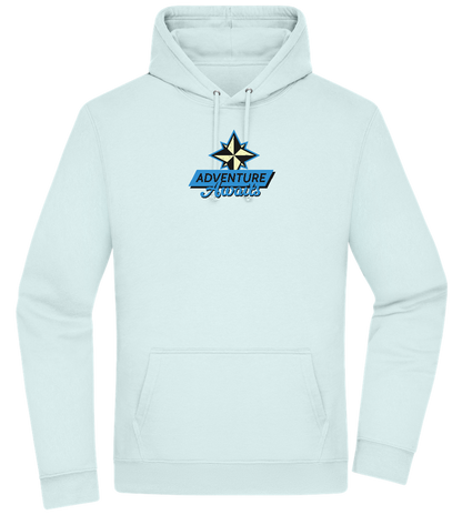 Adventure Awaits Design - Premium Essential Unisex Hoodie_ARCTIC BLUE_front