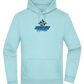 Adventure Awaits Design - Premium Essential Unisex Hoodie_POOL BLUE_front