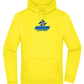 Adventure Awaits Design - Premium Essential Unisex Hoodie_YELLOW_front