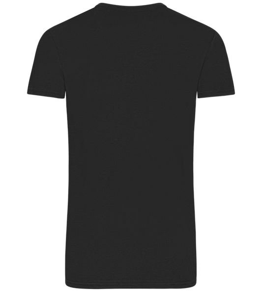Episode 1 Design - Basic men's fitted t-shirt_DEEP BLACK_back
