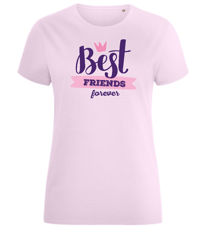 Best Friends Forever 1 Design - Comfort women's fitted t-shirt_LIGHT PINK_front