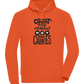 Count Memories Not Calories Design - Comfort unisex hoodie_BURNT ORANGE_front