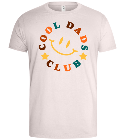 Cool Dads Club Design - Basic men's t-shirt_LIGHT PINK_front