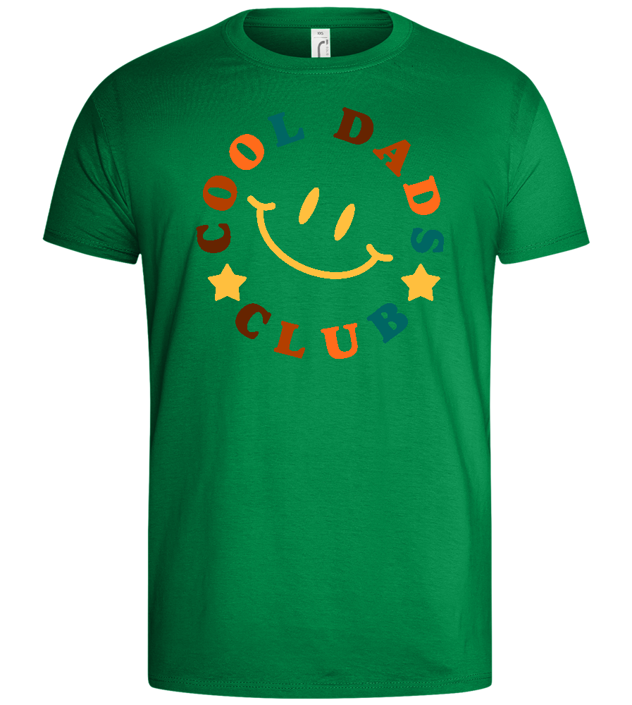 Cool Dads Club Design - Basic men's t-shirt_MEADOW GREEN_front