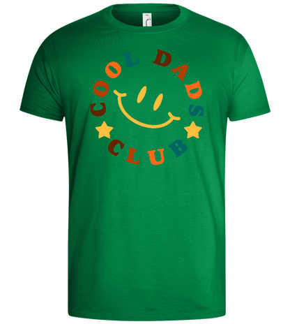 Cool Dads Club Design - Basic men's t-shirt_MEADOW GREEN_front