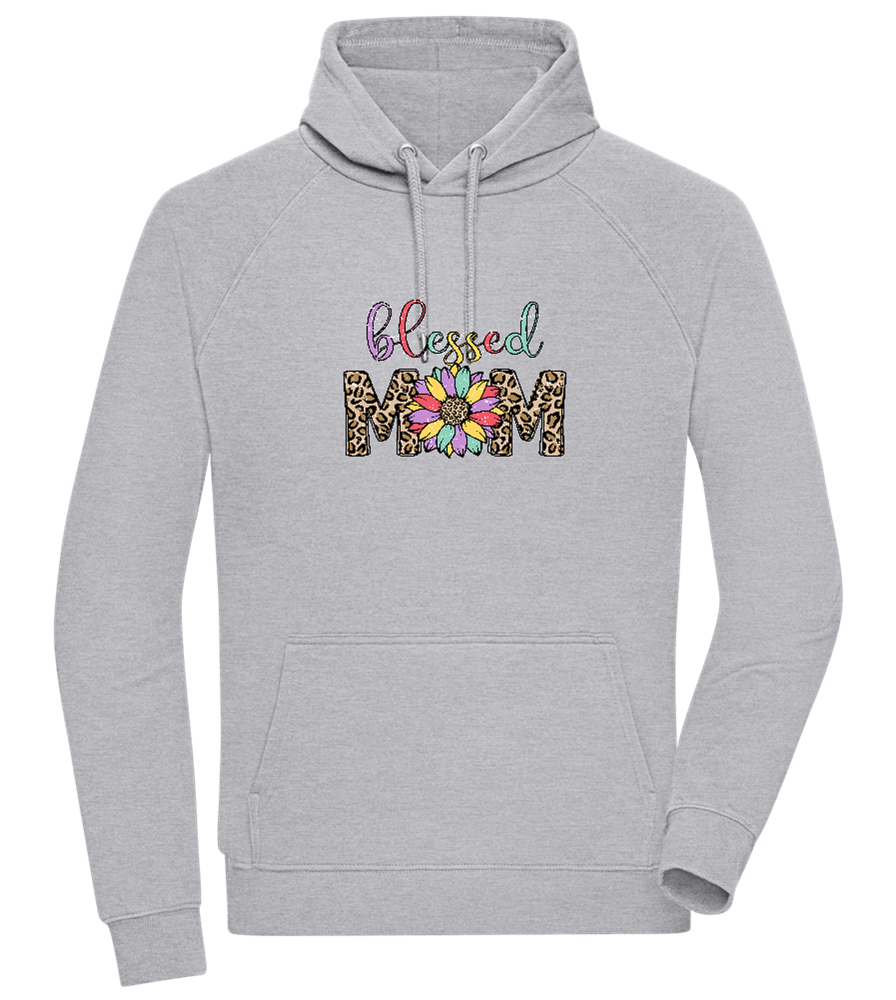 Blessed Mom Design - Comfort unisex hoodie_ORION GREY II_front