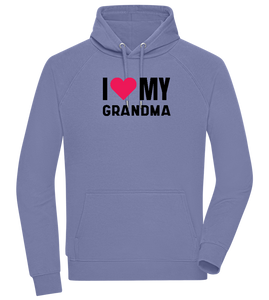 I Love My Grandma Design - Comfort unisex hoodie