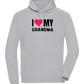 I Love My Grandma Design - Comfort unisex hoodie_ORION GREY II_front