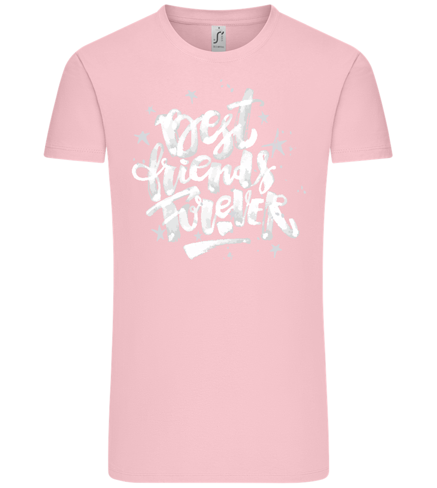 Graffiti BFF Design - Comfort Unisex T-Shirt_CANDY PINK_front