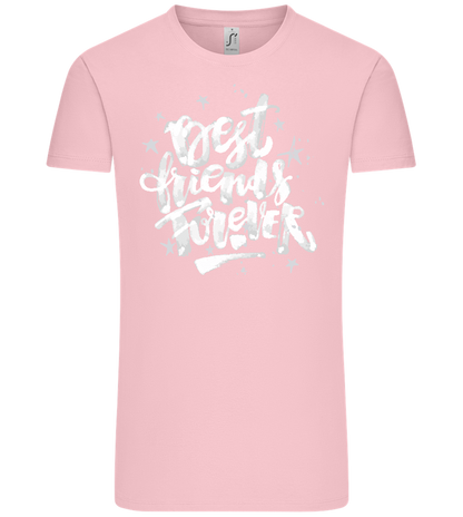 Graffiti BFF Design - Comfort Unisex T-Shirt_CANDY PINK_front