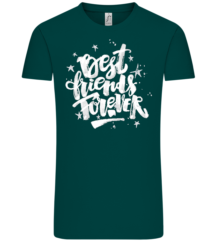 Graffiti BFF Design - Comfort Unisex T-Shirt_GREEN EMPIRE_front