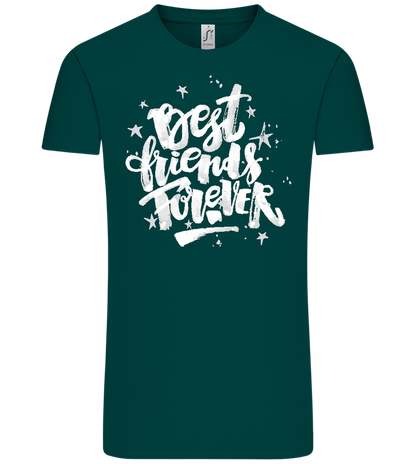 Graffiti BFF Design - Comfort Unisex T-Shirt_GREEN EMPIRE_front