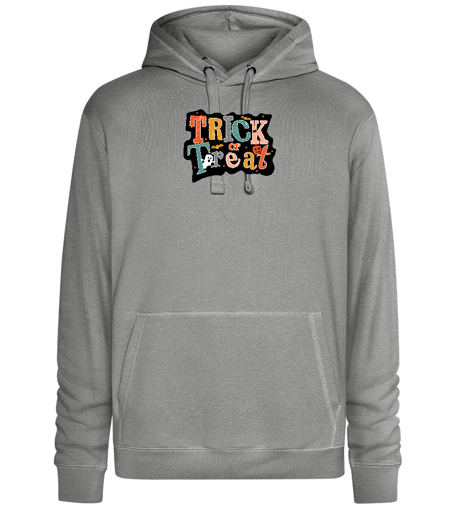 Spooky Trick or Treat Design - Premium unisex hoodie_ORION GREY II_front