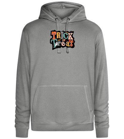 Spooky Trick or Treat Design - Premium unisex hoodie_ORION GREY II_front