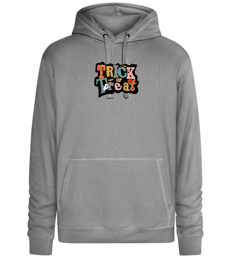 Spooky Trick or Treat Design - Premium unisex hoodie_ORION GREY II_front