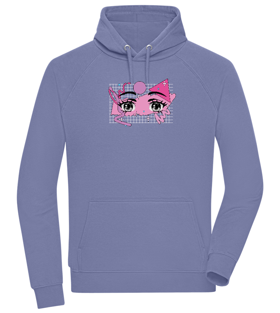 Fancy Eyes Design - Comfort unisex hoodie_BLUE_front