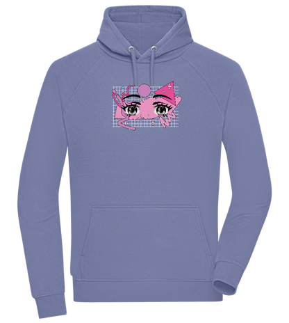 Fancy Eyes Design - Comfort unisex hoodie_BLUE_front