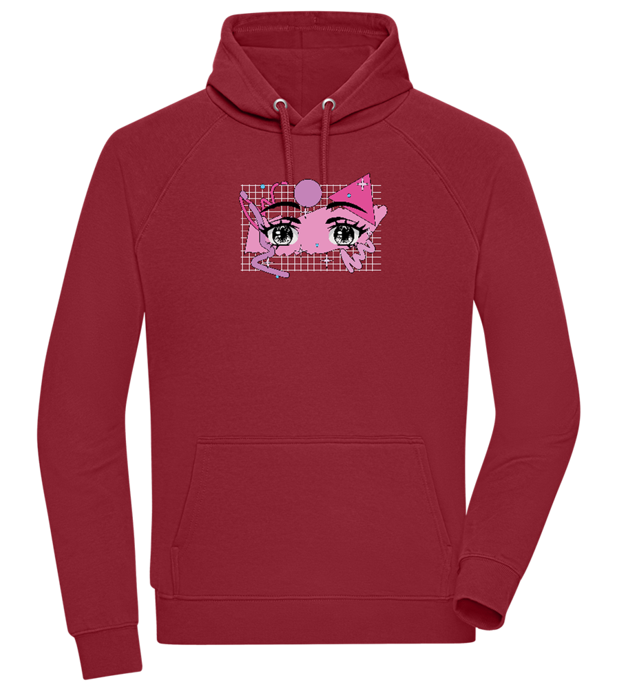 Fancy Eyes Design - Comfort unisex hoodie_BORDEAUX_front