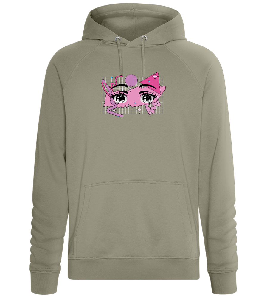 Fancy Eyes Design - Comfort unisex hoodie_KHAKI_front