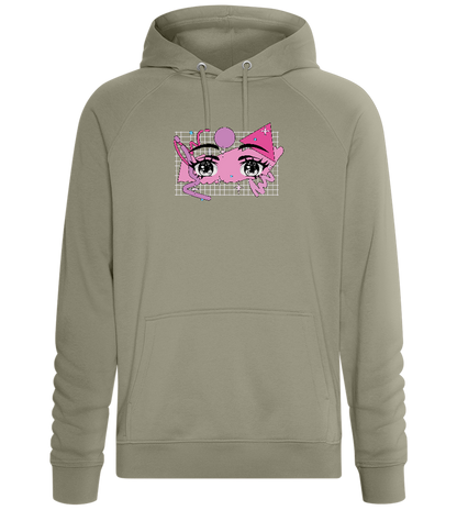 Fancy Eyes Design - Comfort unisex hoodie_KHAKI_front