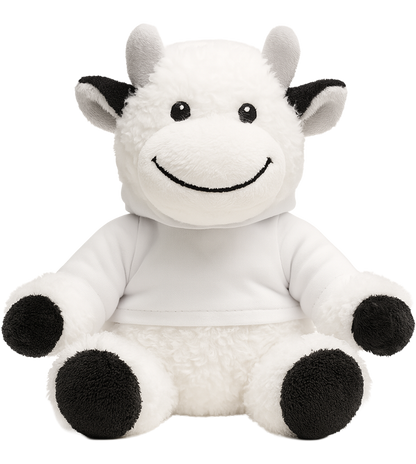 Cow Plush with Hoodie_WHITE_front