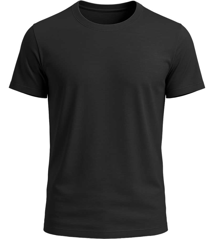 Basic Unisex T-Shirt_DEEP BLACK_front