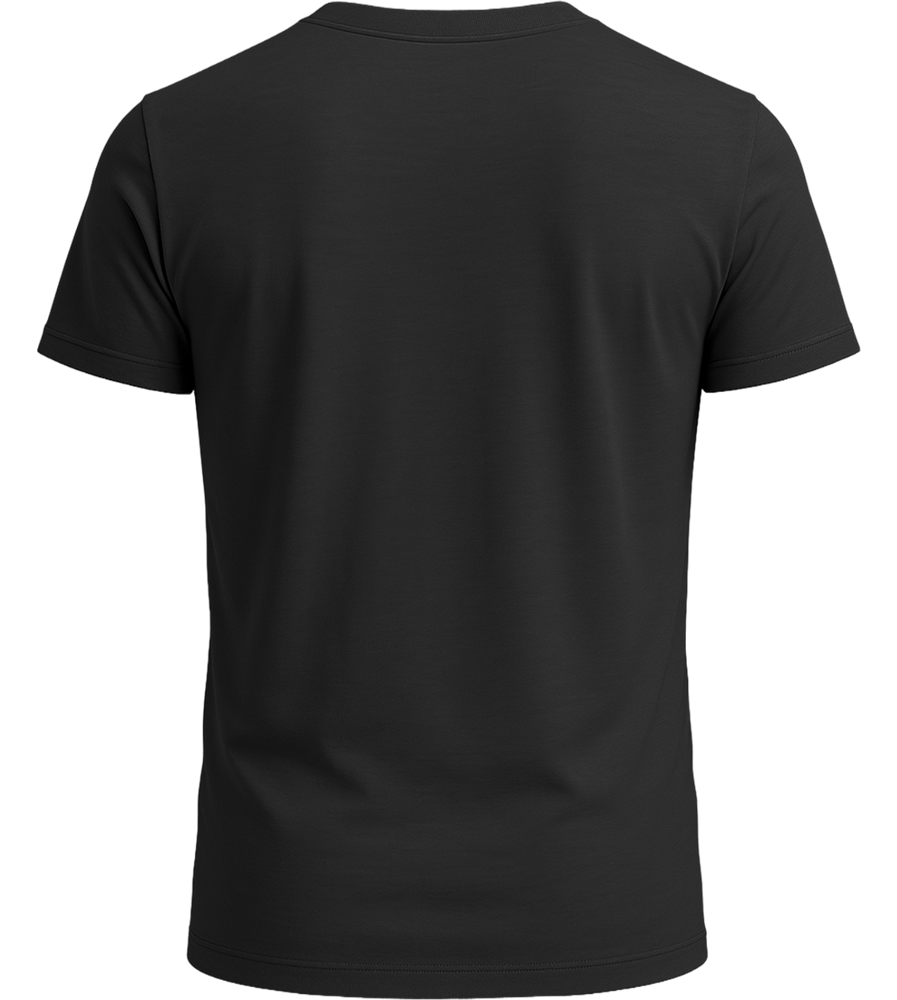 Basic Unisex T-Shirt_DEEP BLACK_back