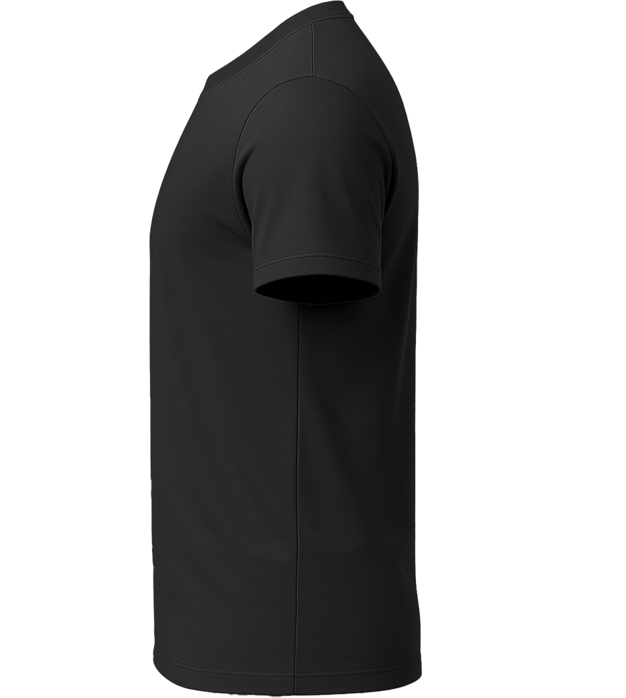 Basic Unisex T-Shirt_DEEP BLACK_left