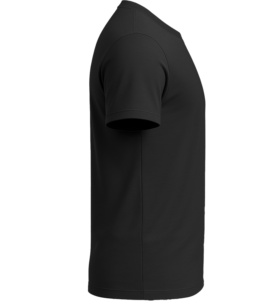 Basic Unisex T-Shirt_DEEP BLACK_right