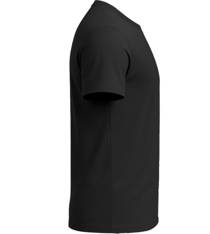 Basic Unisex T-Shirt_DEEP BLACK_right