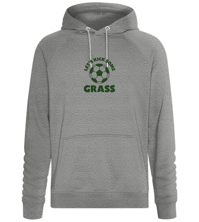 Let's Kick Some Grass Design - Comfort unisex hoodie_ORION GREY II_front