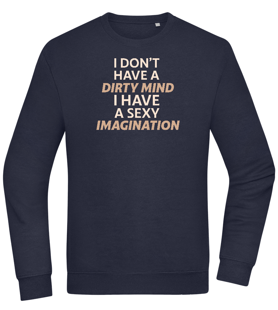 Sexy Imagination Design - Comfort Essential Unisex Sweater_FRENCH NAVY_front