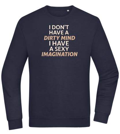 Sexy Imagination Design - Comfort Essential Unisex Sweater_FRENCH NAVY_front