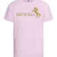 What The Buck Design - Basic kids t-shirt_LIGHT PINK_front