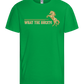 What The Buck Design - Basic kids t-shirt_MEADOW GREEN_front