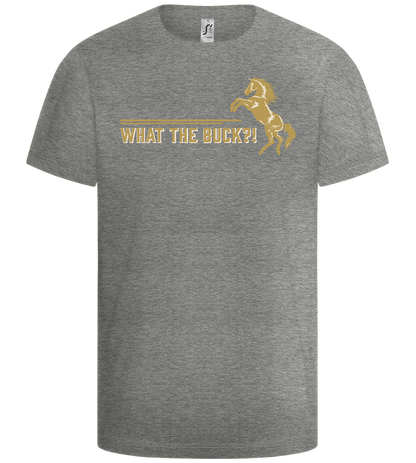 What The Buck Design - Basic kids t-shirt_ORION GREY_front