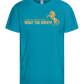 What The Buck Design - Basic kids t-shirt_TURQUOISE_front