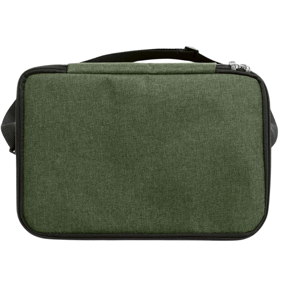 600D RPET Cooler Bag_DARK GREEN_back