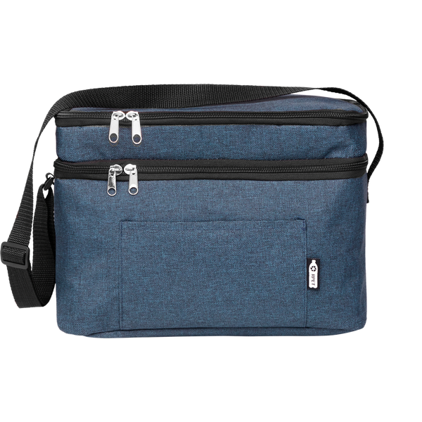600D RPET Cooler Bag_BLUE_front