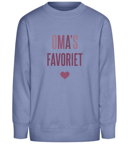 Oma's Favoriet Design - Comfort Kids Sweater_BLUE_front