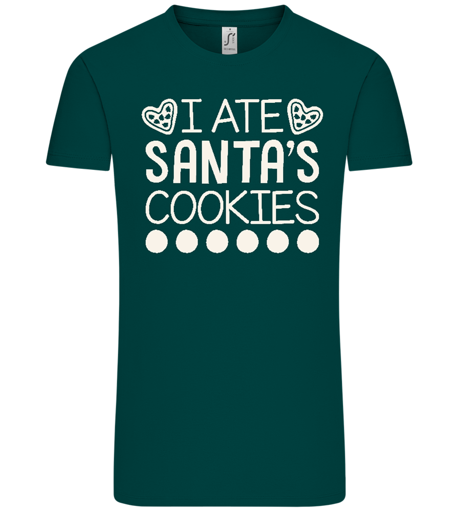 Santa's Cookies Design - Comfort Unisex T-Shirt_GREEN EMPIRE_front