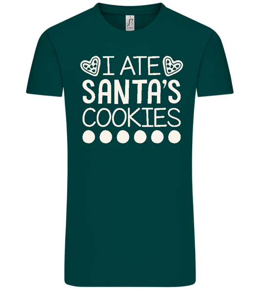 Santa's Cookies Design - Comfort Unisex T-Shirt_GREEN EMPIRE_front